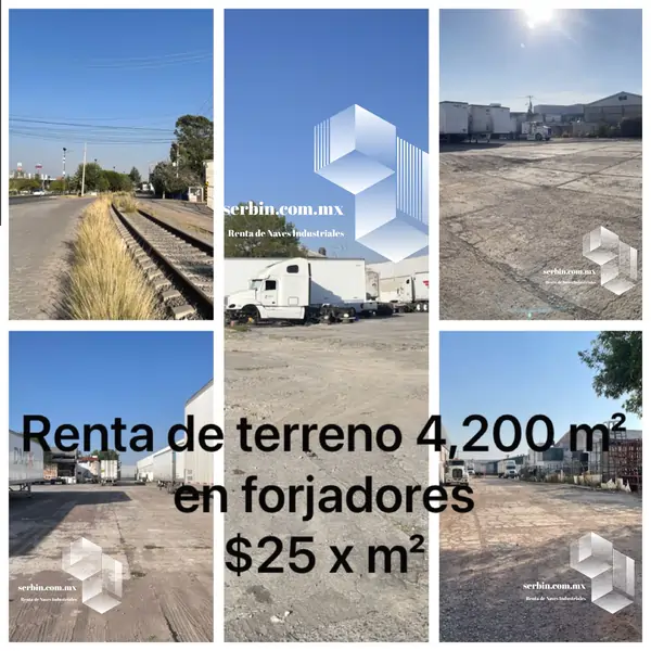 Renta de terreno en Puebla, 4200 m² en Blvd. Forjadores.